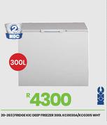 KIC 300L WHT Fridge Deep Freezer KC0030A/KCG305 20-263