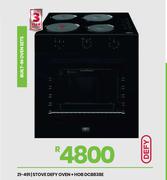 Defy Oven + Hob Stove DCB838E 21-491