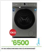 Midea 10Kg F/L W/Machine MF200W100WB/T 22-340