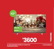Toshiba 43" Smart FHD Television 43S25KN/43V35KND 23-786