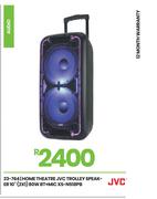 JVC Trolley Speaker 10" (2x1) 80W BT + MIC Home Theatre XS-N518PB 23-764