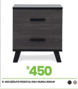 Bursa 2 Draw B/Suite Pedestal Only 8-460