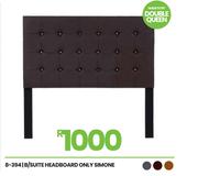 Simone B/Suite Headboard Only 8-394