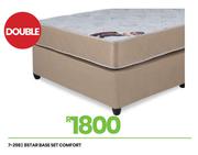 Comfort 8 Star Double Base Set 7-298