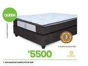 Napels P/Top 1520 Queen Base Set 7-445