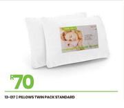 Twin Pack Standard Pillows 13-017