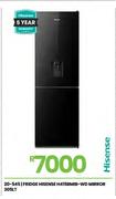 Hisense 305Ltr Mirror Fridge H415BMIB-WD