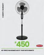 Homestar 16" FAN With Remote FW40