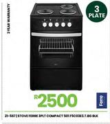Ferre 3Plate Compact Stove F5C03E3.T.BG