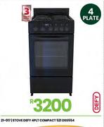 Defy 4Plate Compact Stove DSS554