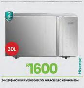Hisense 30Ltr Mirror Elec Microwave H30MOMS9H