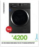 Midea 7Kg Washing Machine MF100W70/T
