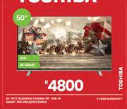 Toshiba 50" UHD 4K Smart Television 50C350LN/ 50C350KN