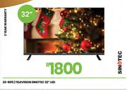 Sinotec 32" LED Television 23-805