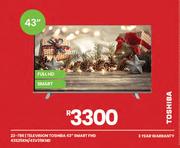 Toshiba 43" Smart FHD Television 43S25KN/43V35KND