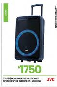 JVC Trolley Speaker 12" XS-N4110PB BT + MIC 30W Home Theatre 23-751