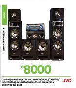 JVC Home Theatre Speakers + Receiver TH-D520 