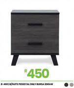 Bursa Only 2 Draw Pedestal B/Suite 8-460