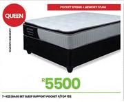 Sleep Support Pocket P/Top 152 Queen Base Set 7-422
