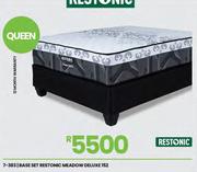 Restonic Meadow Deluxe 152 Queen Base Set 7-383