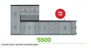 Antarctic + Sink 8219 5 Pc (4 Boxes) K/Unit Free Assembly 10-191