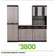 Madrid 3 Pc (4 Boxes) K/Unit 10-165