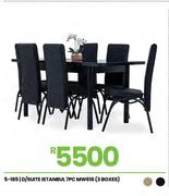 Istanbul 7 Pc D/Suite MW616 (3 Boxes) 5-185