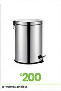Pedal Bin S/S 12L 60-105