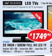 Dixon 22" FHD LED TV STY0322