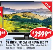 Dixon 32" HD Ready LED TV STY0632