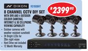 Dixon 8 Channel CCTV DIY Set RD1608HT