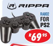 Rippa Wired Gamepads For PS2 RA802