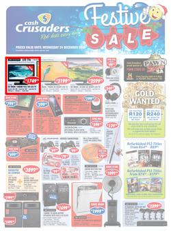 Cash Crusaders : Festive Sale (8 Dec - 24 Dec 2014), page 1