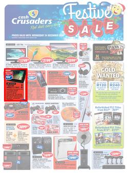 Cash Crusaders : Festive Sale (8 Dec - 24 Dec 2014), page 1