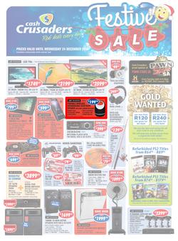 Cash Crusaders : Festive Sale (8 Dec - 24 Dec 2014), page 1