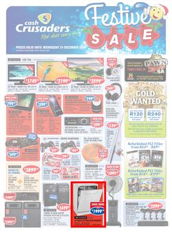 Cash Crusaders : Festive Sale (8 Dec - 24 Dec 2014), page 1