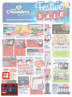 Cash Crusaders : Festive Sale (8 Dec - 24 Dec 2014), page 1
