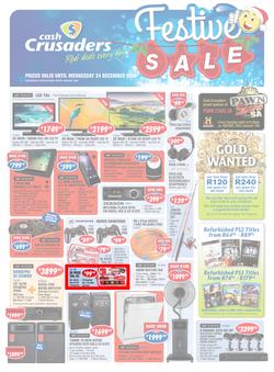 Cash Crusaders : Festive Sale (8 Dec - 24 Dec 2014), page 1
