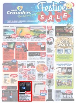 Cash Crusaders : Festive Sale (8 Dec - 24 Dec 2014), page 1