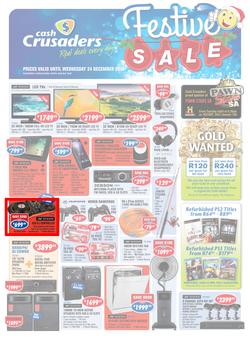 Cash Crusaders : Festive Sale (8 Dec - 24 Dec 2014), page 1