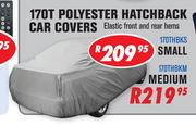 170T Polyester Hatchback Car Cover Small(170THBKS)