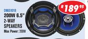 Dixon 200W 6.5" 2-Way Speakers