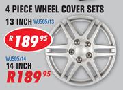 Dixon 4 Piece Wheel Cover Sets 13 Inch(WJ505/13)