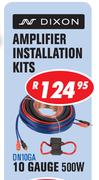 Dixon Amplifier Installation Kit 10 Gauge 500W(DN10GA)