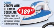 Amber Steam Irons 2200W With Ceramic Soleplate-PL26920