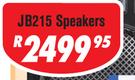 Jebson Dual 15" DJ/PA Speakers(Pair) JB215