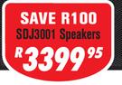 Dixon Dual 15" DJ/PA Speakers(Pair) SDJ3001