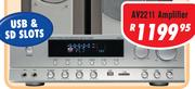Dixon Digital Stereo Amplifier With AM/FM Tuner, USB & SD Slots AV2211