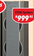 Dixon 2x 8" Hi-Fi Tower Speakers(Pair) CT88D