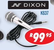 Dixon Wired Microphones With Leads Jebson K637